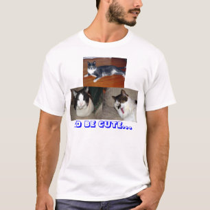 T-shirt Les chats les plus mignons du monde