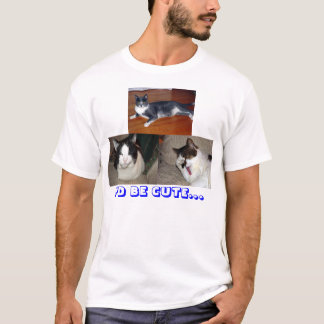 T-shirt Les chats les plus mignons du monde