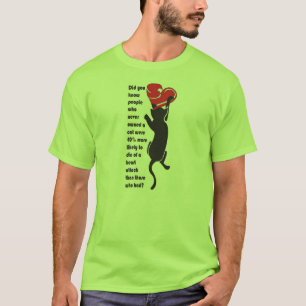T-shirt Les chats sont bons pour le coeur