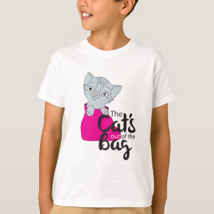 T-shirt Les chats sortis du sac Kitten Dessin de Kitty