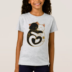 T-Shirt Les chats Yin Yang