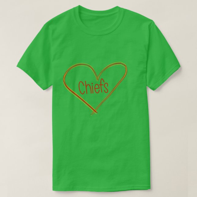 T-shirt Les chefs aiment 1 (Design devant)