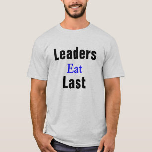 T-shirt Les Chefs mangent la dernière pièce en t