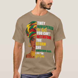 T-shirt Les Chemises De La Fierté Africaine Pour Les Femme