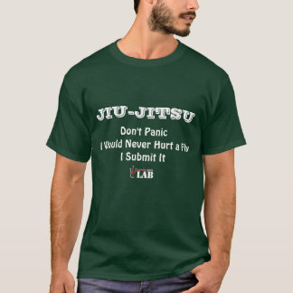 T-shirt Les chemises drôles de Jiu Jitsu - ne paniquez pas