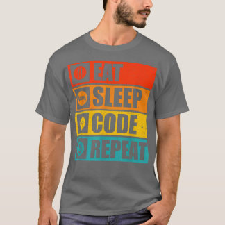 T-shirt Les Chemises Informatiques Mangent Le Code De Somm