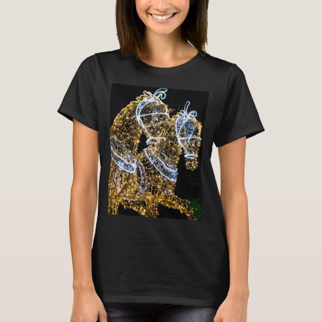 T-shirt Les chevaux d'or galopant (Devant)