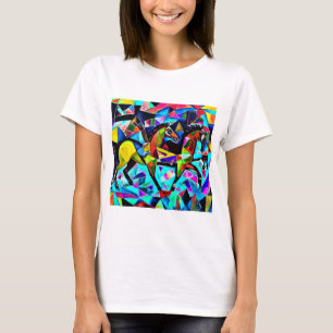 T-shirt Les chevaux galopants