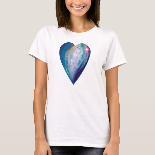 T-shirt Les chevaux sauvages soient Free~Americans ne (Devant)