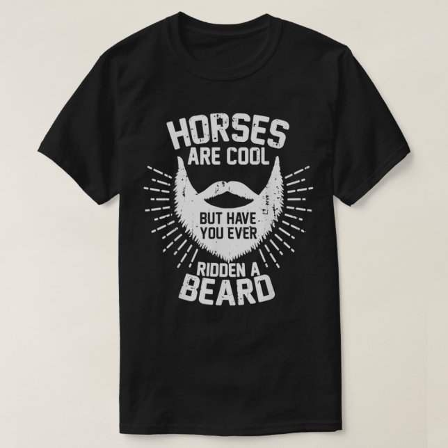 T-shirt Les Chevaux Sont Cool Mais Vous Avez Jamais Caché  (Design devant)