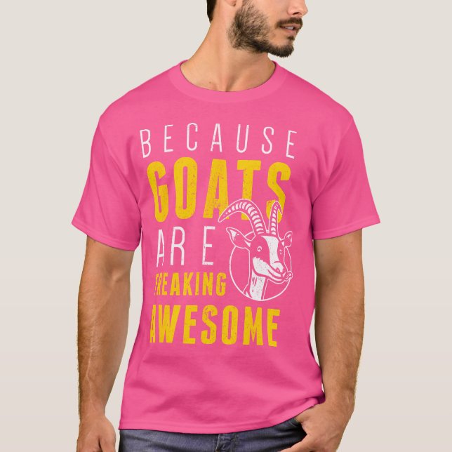T-shirt Les Chèvres Fraîchent Les Amateurs De Chèvres Drôl (Devant)