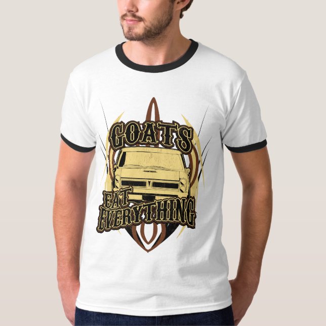 T-shirt Les chèvres mangent tout (Devant)