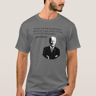 T-shirt Les Chèvres Sont Comme Des Champignons Parce Que 