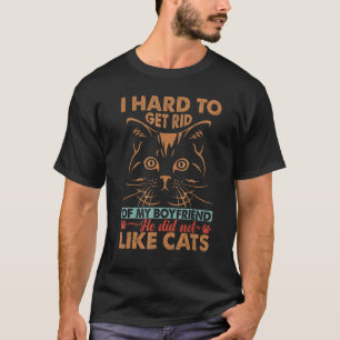 T-shirt Les chiens ont des maîtres, les chats ont des serv