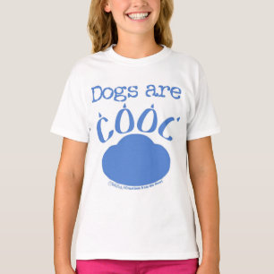 T-shirt Les CHIENS sont Empreintes de pattes Cool