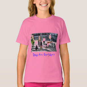 T-shirt Les chiens sont partout - Paris