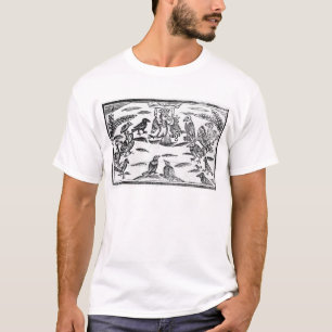 T-shirt Les choristes de Woody ou l'harmonie d'oiseaux