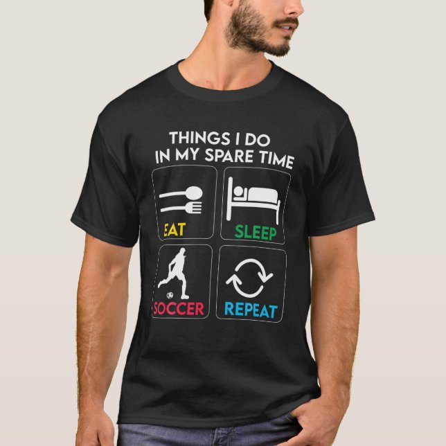T-shirt Les Choses Que Je Fais Dans Mon Temps De Rechange  (Devant)