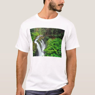 T-shirt Les chutes de Sol Duc dans le parc national Olympi