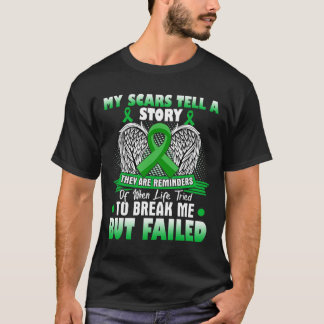 T-shirt Les cicatrices racontent une histoire - Sensibilis