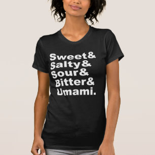 T-shirt Les cinq goûts   Aiguille aigre-salée douce & Umam