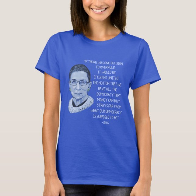 T-shirt Les citoyens du RBG unis (Devant)