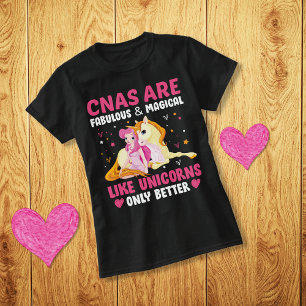 T-shirt Les CNA comme les licornes sont fabuleux et magiqu