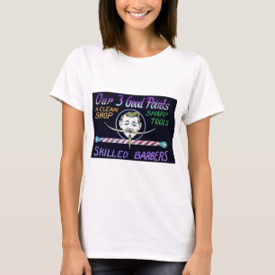 T-shirt Les coiffeurs de salon de coiffure annoncent vos