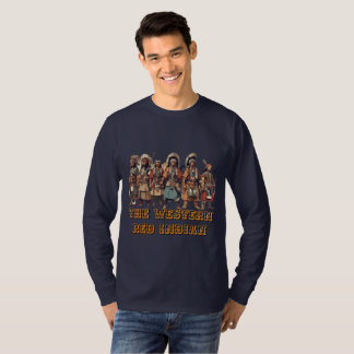 T-shirt Les Combattants De Courage De L'Inde Rouge Occiden