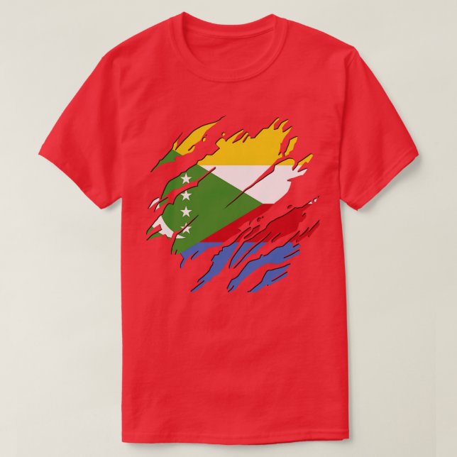 T-shirt Les Comores toujours (Design devant)