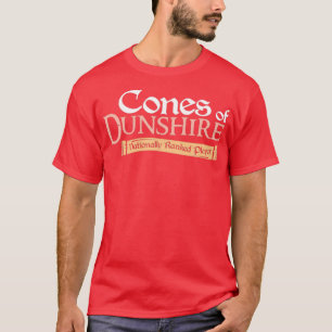 T-shirt Les cônes de Dunshire Classés au niveau national
