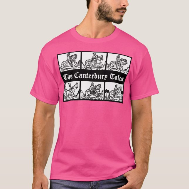 T-shirt Les contes de Canterbury (Devant)