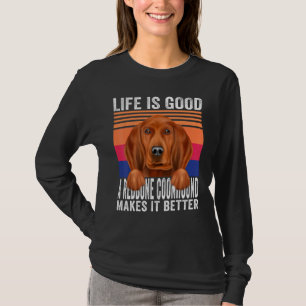 T-shirt Les Coonhounds de Redbone rendent votre vie saine
