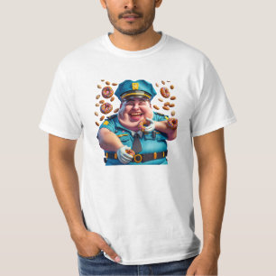 T-SHIRT LES COPS AIMENT LES DOUGHTS