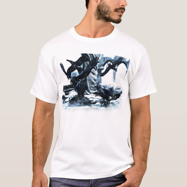 T-shirt Les corneilles (Devant)