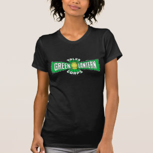 T-shirt Les corps verts de lanterne - logo vert
