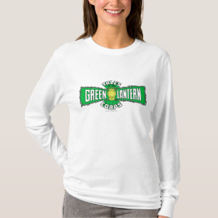 T-shirt Les corps verts de lanterne - logo vert