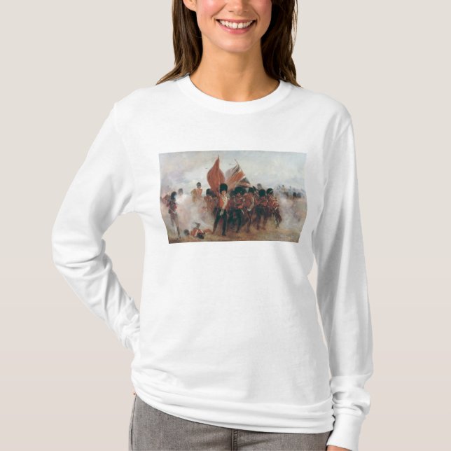 T-shirt Les couleurs : avance des gardes écossaises (Devant)