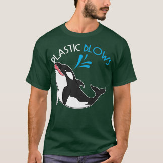 T-shirt Les coups en plastique augmentent la sensibilisati