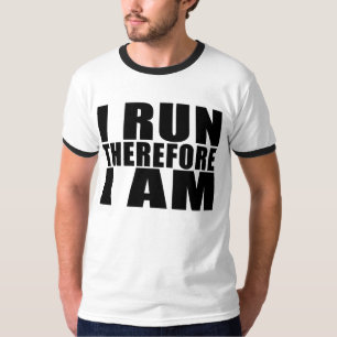 T-shirt Les coureurs drôles cite des plaisanteries que je