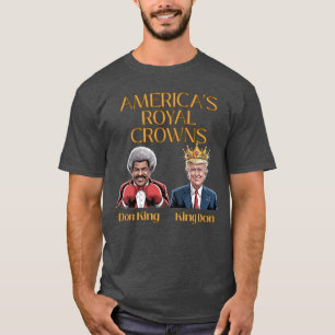 T-shirt Les Couronnes Royales d'Amérique – Don King & King