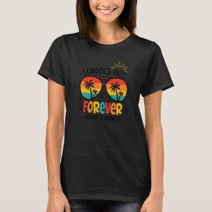 T-shirt Les cours sont terminés pour toujours, à la retrai