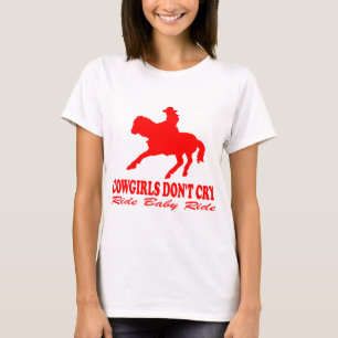 T-SHIRT LES COW-GIRLS NE PLEURENT PAS
