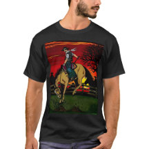 "Les Cowboys" Tirage couleur.
