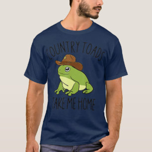 T-shirt Les crapauds du pays m'emmènent chez moi