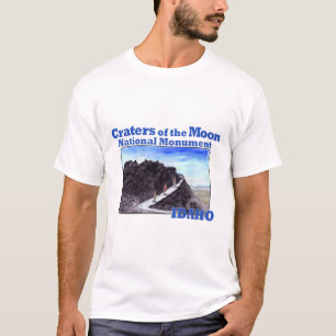 T-shirt Les cratères du Monument National de la Lune, Idah