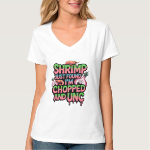 T-shirt Les crevettes viennent de découvrir que je suis ha
