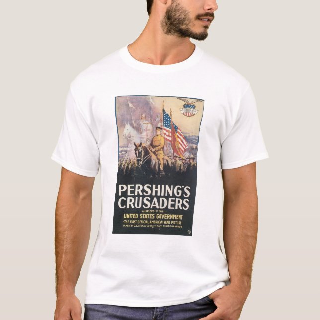 T-shirt Les Croisés de Pershing (Devant)