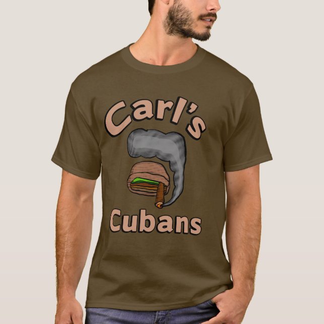 T-shirt Les Cubains de Karl (Devant)