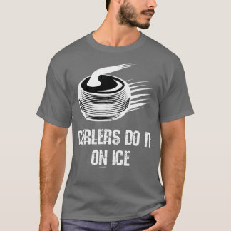 T-shirt Les Curlers Le Font Sur La Glace 3